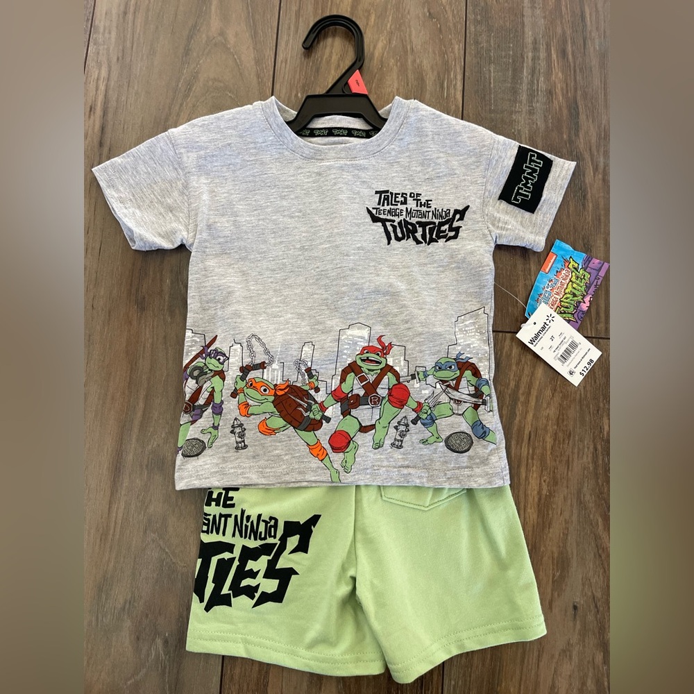 Teenage Mutant Ninja Turtles Kids Outfit NWT size 2T